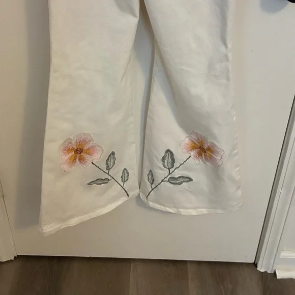 Fillyboo At the Heart Of It Embroidered Jumpsuit Size xs - Picture 6 of 7